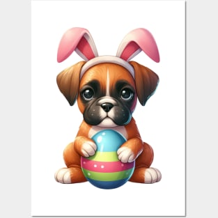 Easter Boxer Dog Posters and Art